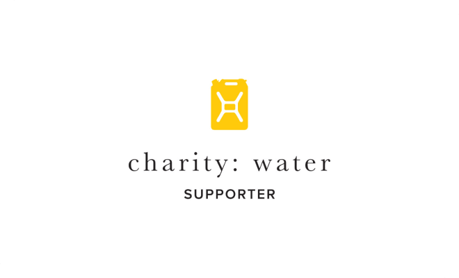 charity water logo